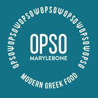 opso marylebone modern Greek food